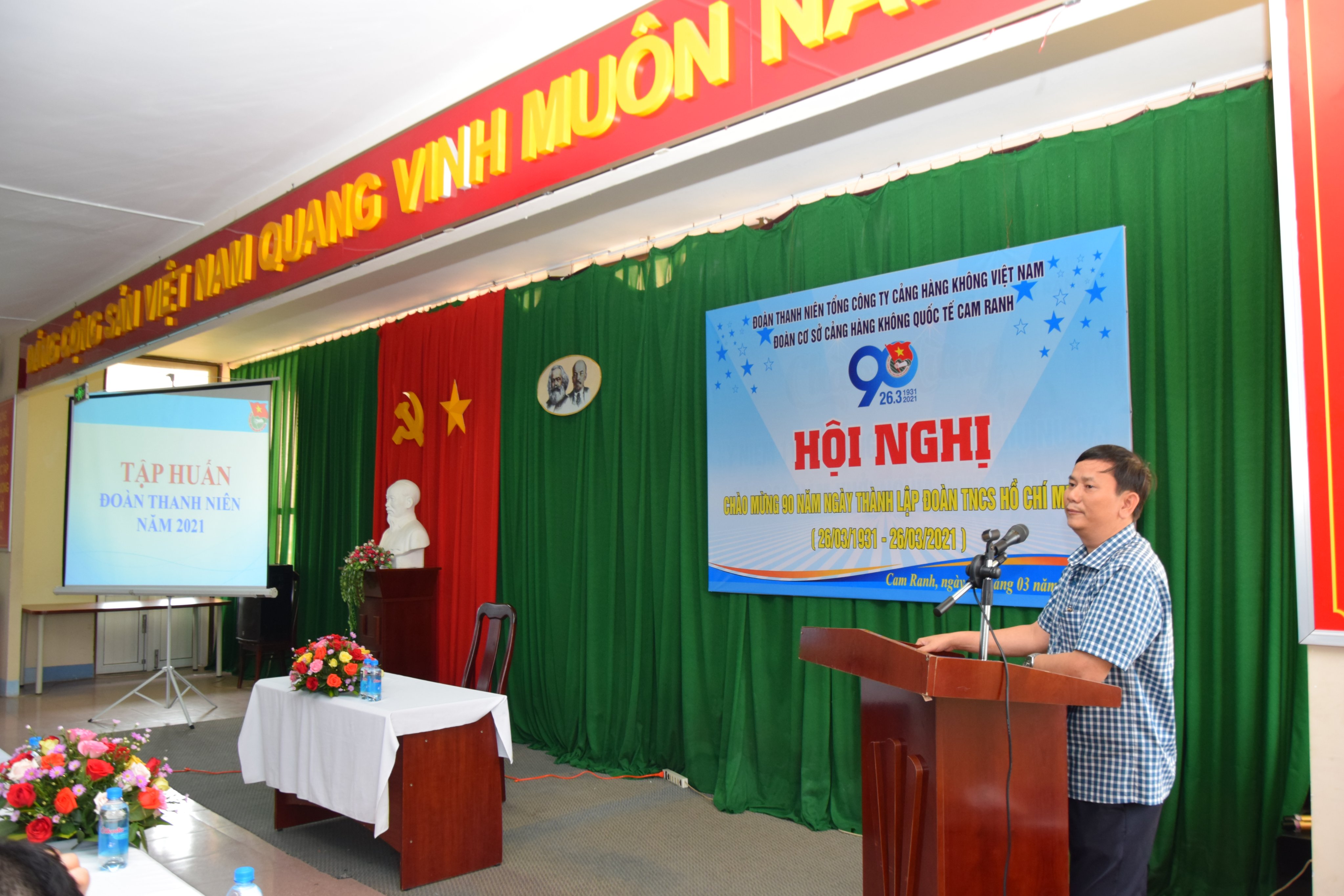 Đ/c Nguyễn Tài Minh – Phó BT Đảng Ủy, Chủ tịch Công đoàn Cảng HKQT Cam Ranh