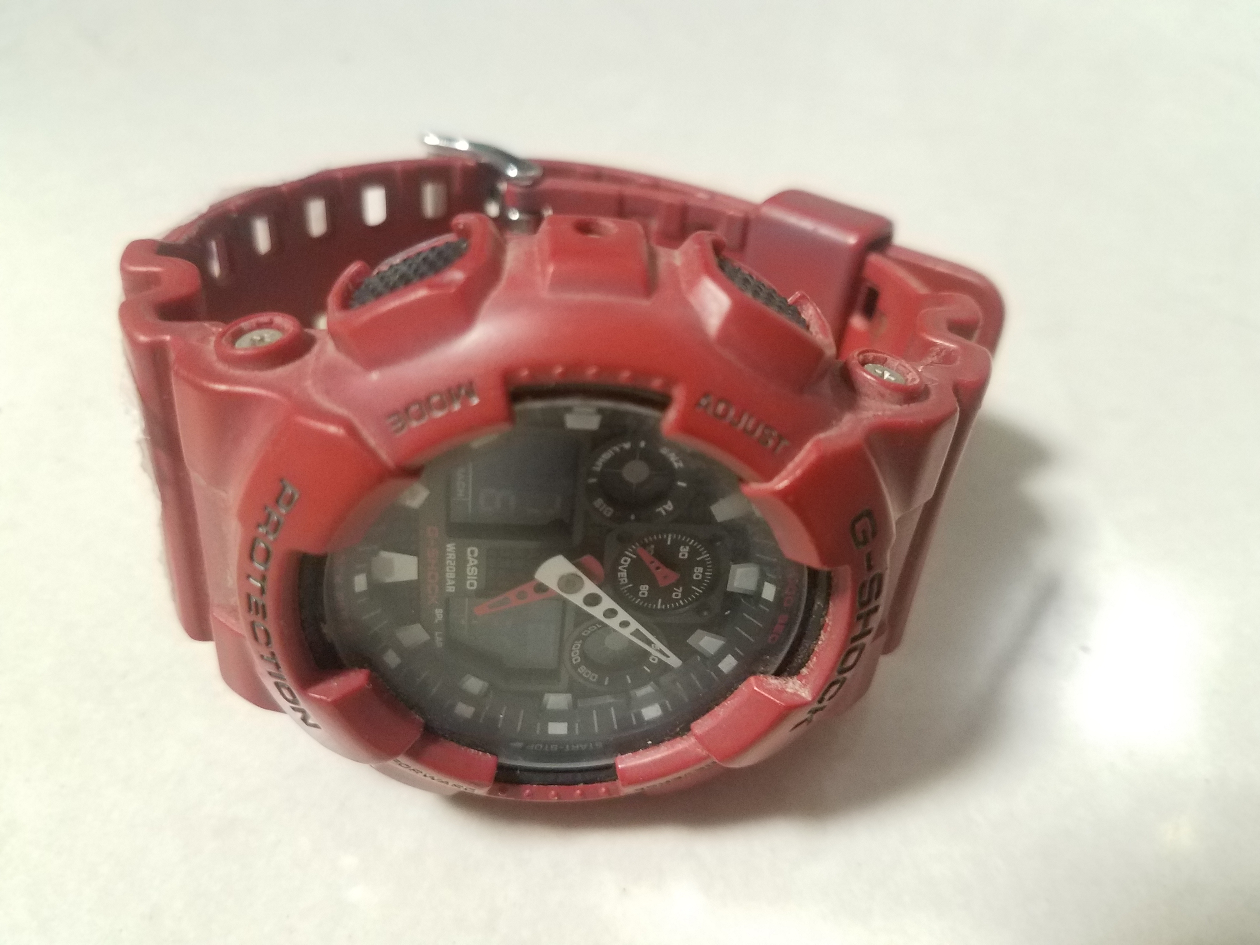 Đồng hồ G Shock GM 2100 Mặt Xám Xước Dây Đen REP 1:1 - Anh Tú Watch
